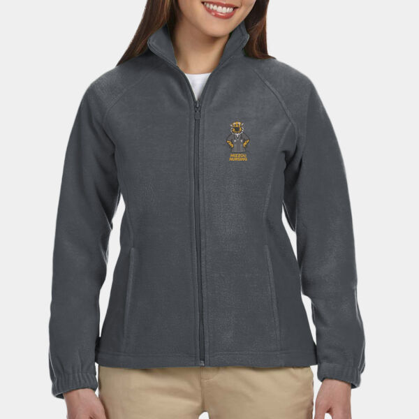 (S) Womens Full Zip Fleece Jacket Thumbnail