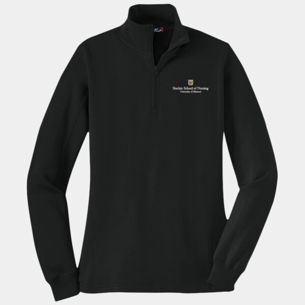 (N) Womens 1/4 Zip Sweatshirt Thumbnail